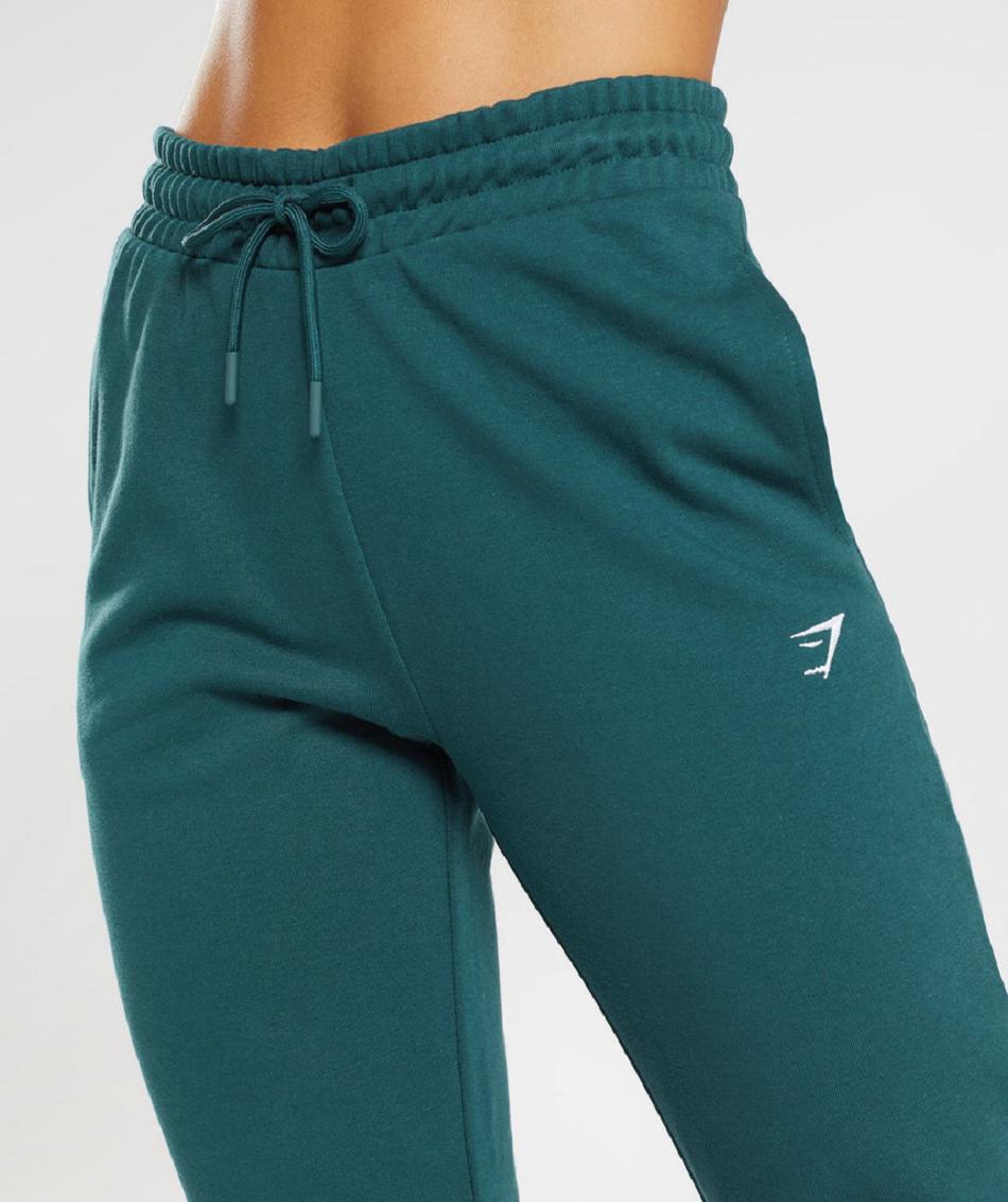 Pantalones Jogger Gymshark Entrenamiento Mujer Turquesa | CO 2622AHK